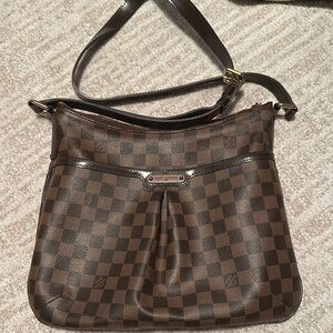 Louis Vuitton Brown Checkered Shoulder Bag
